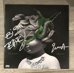 Gunna LIL Baby Signed Drip Harder Vinyl Record Album Autographed Bas Coa