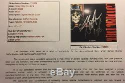 Guns N' Roses Slash Signed Appetite For Destruction Album Jsa/loa Y95231