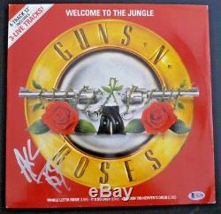 Guns & Roses AXL Full Name Autographed Signed 12 LP Album Beckett Certified