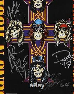 Guns n Roses JSA Signed Autograph Appetite for Destruction Album LP Axl Rose