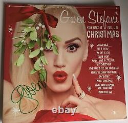Gwen Stefani SIGNED Autographed Lp Album Vinyl You make it feel like Christmas