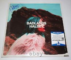 HALSEY SIGNED AUTOGRAPHED Badlands ALBUM LP VINYL BECKETT PSA JSA