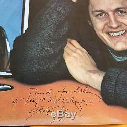 Harry Chapin Autograph He Signed Taxi Record Album Keep The Change Inscription