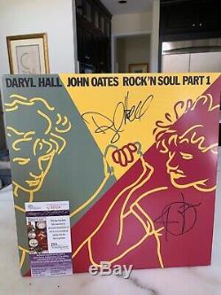 Hall & Oates Autographed Album LP With Record JSA Rock N' Soul Part 1