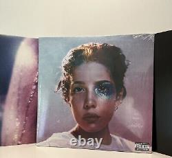 Halsey Manic Autographed Signed Album LP Record Pink And Blue Splatter Vinyl
