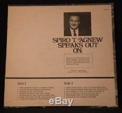 Harold Agnew Signed Autographed Spiro Agnew Record Album Vinyl LP