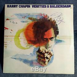 Harry Chapin Vintage Signed Verities & Balderdash Lp Cats In The Cradle Album