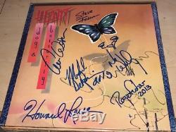 Heart GROUP Signed Autographed DOG & BUTTERFLY Album LP ANN & NANCY WILSON ++