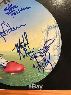 Heart Signed X 6 Magazine Album Vinyl JSA Autographed Record Rare Complete Band