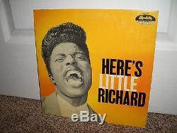 Here's Little Richard Record Album and Autographed Photo Rare Find