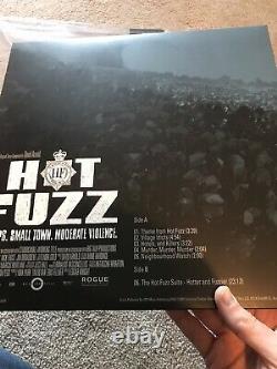 Hot Fuzz Soundtrack Mondo Vinyl Signed Jock And David Arnold Cornoetto Coloured