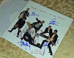 Huey Lewis and the News signed autographed LP album cover 4 sigs! PSA/DNA JSA