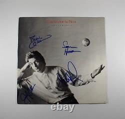 Huey Lewis & the News Small World Signed Autographed Record Album LP JSA COA