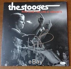 Iggy Pop Signed Autographed The Stooges Vinyl Record Lp Album Jsa