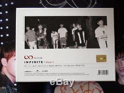 INFINITE F Autographed 2015 MINI5th album Reality CD new korean official version