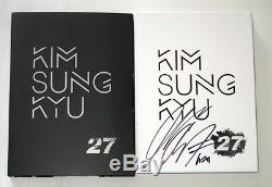INFINITE Kim SungGyu Autographed 2015 SOLO mini 2rd album 27 CD+photobook korea