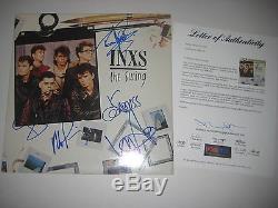 INXS Signed THE SWING Album with PSA LOA MICHAEL HUTCHENCE +5 Members