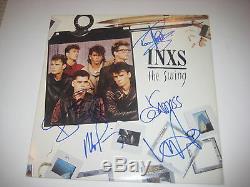 INXS Signed THE SWING Album with PSA LOA MICHAEL HUTCHENCE +5 Members