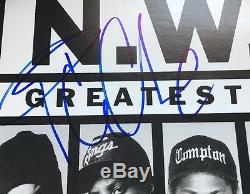 Ice Cube Signed Album Cover Jsa Coa Autographed No Record Nwa Greatest Hits
