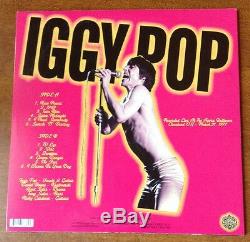 Iggy Pop Signed Autographed Cleveland 77 Vinyl Record Lp Album Jsa