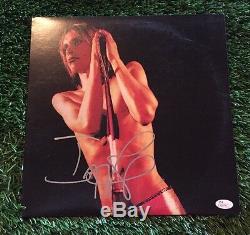 Iggy Pop Signed Autographed Iggy & Stooges Vinyl Record Lp Album Jsa/coa Q00587