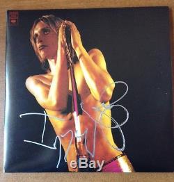 Iggy Pop Signed Autographed Iggy @ The Three Stooges Vinyl Record Lp Album Jsa