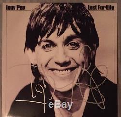 Iggy Pop Signed Lust For Love Album with Vinyl PSA/DNA Authentic