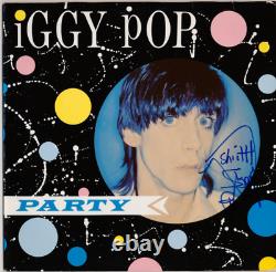 Iggy Pop signed autographed record album! Epperson! 15688