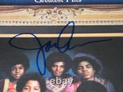 JACKSON 5 (Jackie & Marlon) Signed GREATEST HITS Album LP COVER with Beckett COA