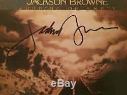 JACKSON BROWNE Signed Autographed RUNNING ON EMPTY Vinyl Record Album PSA DNA