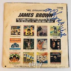 JAMES BROWN Autograph Signed Live at the Royal Album Record LP Beckett Auth