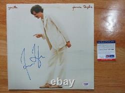 \JAMES TAYLOR signed GORILLA 1975 Record / Album Cover PSA / DNA AB31346