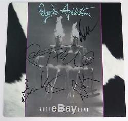 JANE'S ADDICTION Signed Autograph Nothing's Shocking Album Record LP by All 4