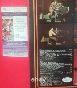 JERRY LEE LEWIS SIGNED LIVE LP ALBUM CERTIFIED AUTHENTIC WITH JSA COA psa bas