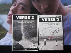 JJ PROJECT JB autographed mini 2nd album VERSE 2 CD+photobook K-POP 082017