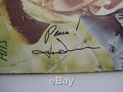 JOHN DENVER Rare AUTOGRAPHED ALBUM GREATEST HITS SIGNED with PEACE