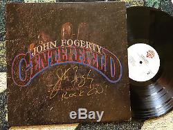 John Fogerty Autograph He Signed Rock On! Centerfield 1985 Record Album