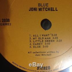 Joni Mitchell Signed Record Album