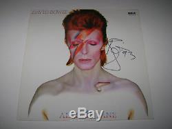 JSA FULL LETTER David Bowie signed AUTHENTIC ALADDIN SANE album NEW condition