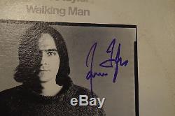 James Taylor Signed Autographed Walking Man Record Album Lp Vinyl