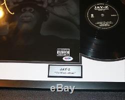 Jay-Z Framed Authentic Signed The Black Album Record Autographed PSA JSA JayZ