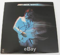 Jeff Beck, Signed, Autographed, Wired Album Cover, Record, Coa, With Proof