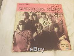 Jefferson Airplane Autographed Record Album 5 Signatures Hologram