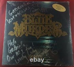 Jelly Roll Blue Murder Group Signed Album Cover PAAS COA