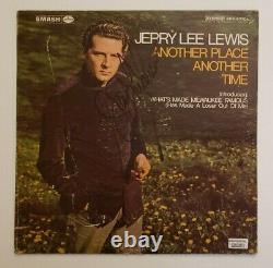 Jerry Lee Lewis Autographed Vinyl Record Album COVER Signed withCOA! Another Place