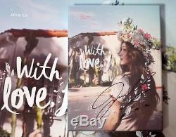 Jessica Jung Soo Yeon Autographed 2016 SOLO With Love, J album CD korean 052016