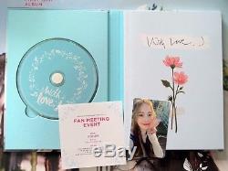Jessica Jung Soo Yeon Autographed 2016 SOLO With Love, J album CD korean 052016
