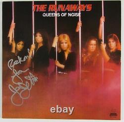 Joan Jett The Runaways JSA Signed Autograph Record Album Vinyl Queen Of Noise