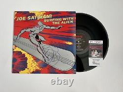 Joe Satriani Hand Signed Surfing With The Alien Vinyl Album Lp With Jsa Coa