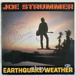Joe Strummer of The Clash Signed Earthquake Weather Album with Beckett/BAS COA